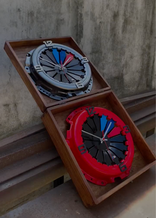 Custom Automotive-Themed Clocks - Made from Genuine Car Parts