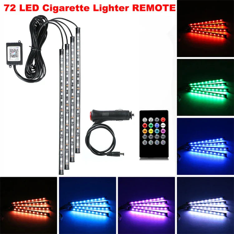 LED Car Interior Lighting Kit (12V)