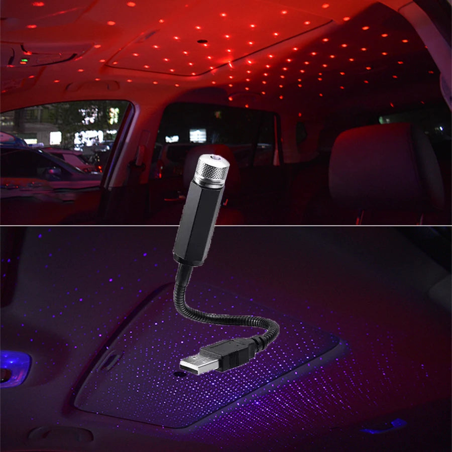 LED Car Interior Galaxy Light (USB)