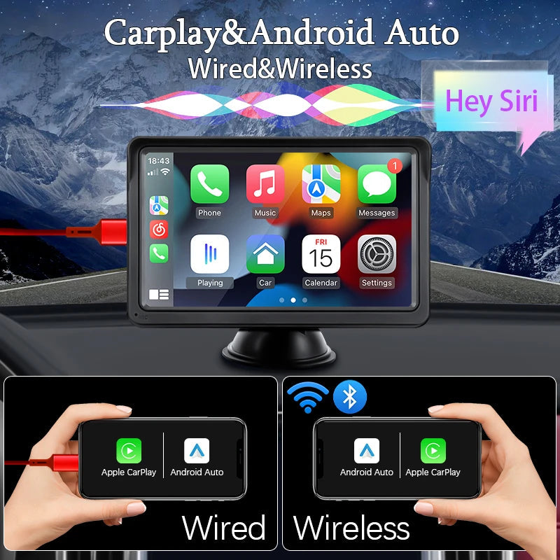 7Inch Carplay Touchscreen